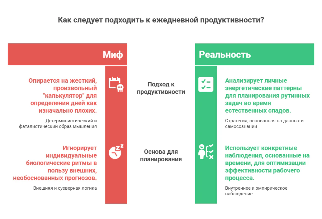 Биоритмы: мифы и реальность